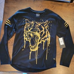 CR 24 Black & Gold Tiger Shirt